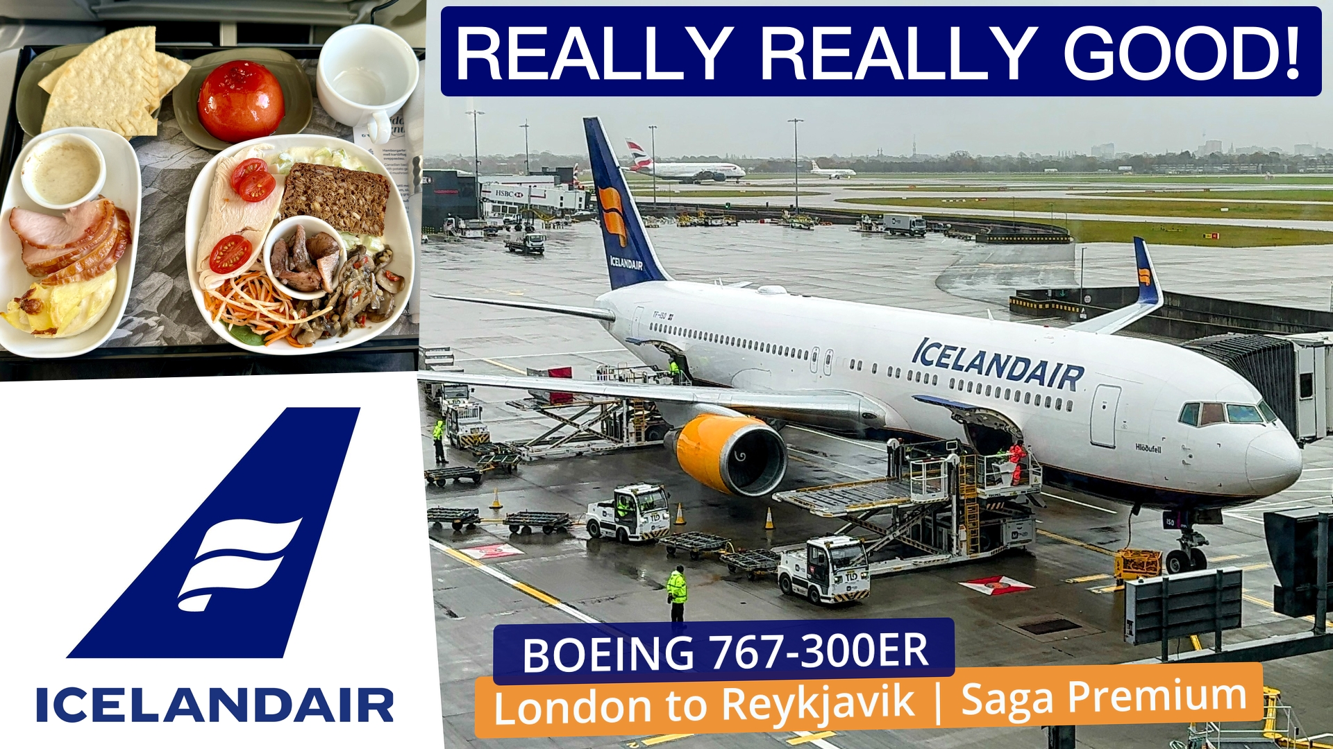 Icelandair Saga Premium Review (Business Class) | Boeing 767-300ER ...